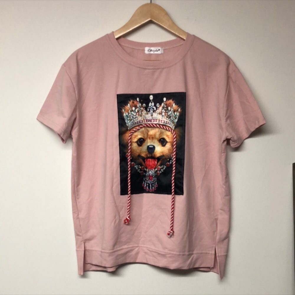 Style Chihuahua Graphic Oversized T Shirt